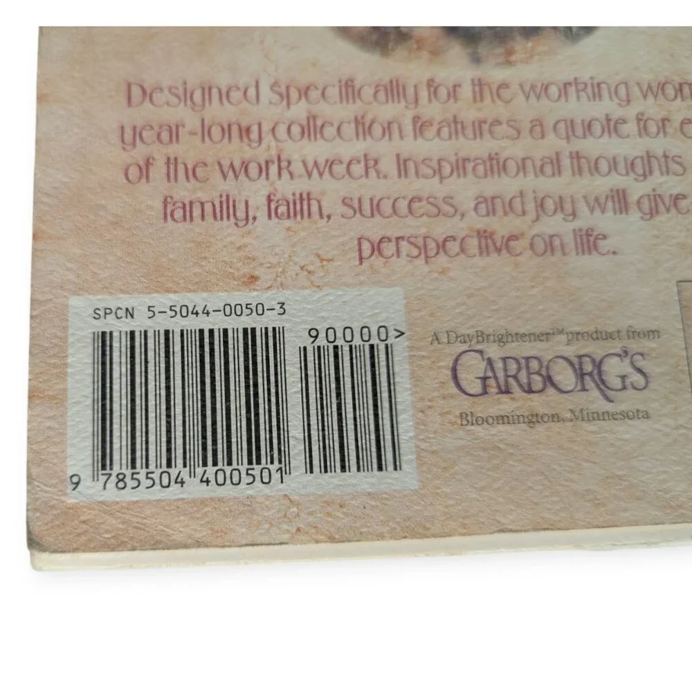 A Working Woman's Guide to Joy Spiral Daily Perpetual Calendar by Gwen Weising